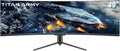 TITAN ARMY 49 Ecran PC Gamer Incurvé, 144Hz, DFHD 3840 x 1080, Ultrawide 1800R VA Ecran Gaming, 32:9, HDR400, G-Sync  FreeSync, 99% sRGB, USB Type-C 65W, Réglable en Hauteur, HDMI, DP, C49SHC